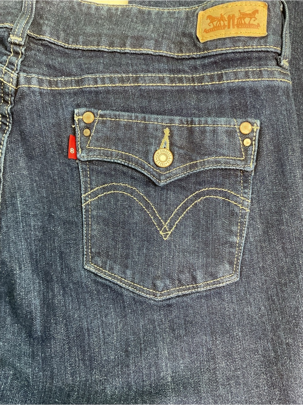 Levi's 526 Flap pocket Slender Bootcut Jeans Size 14